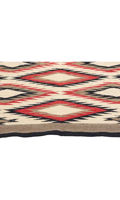 4 x 5 Vintage Eye Dazzler Navajo Rug 81119