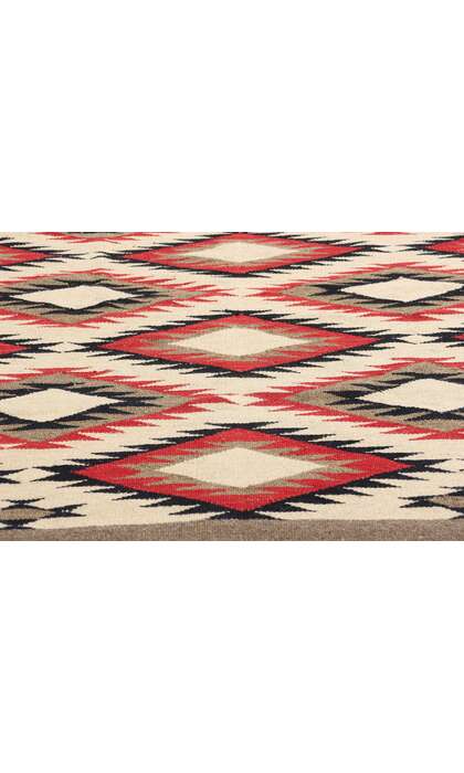 4 x 5 Vintage Eye Dazzler Navajo Rug 81119