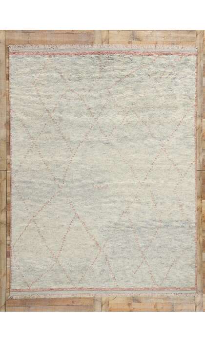 8 x 10 Blush Diamond Whisper Modern Moroccan Rug 31288