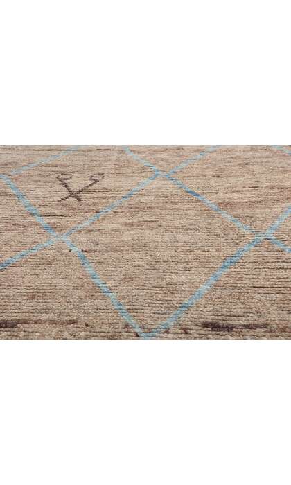 8 x 11 Modern Earth-Tone Moroccan Trellis Rug 31201