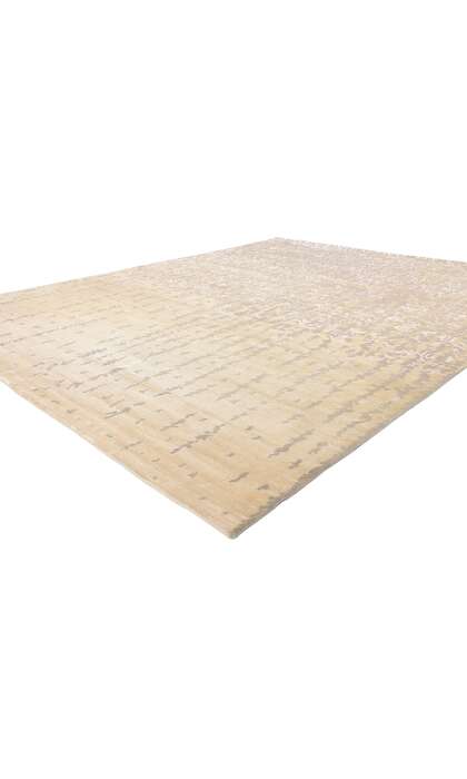 8 x 10 Modern Erased Damask Rug 31135