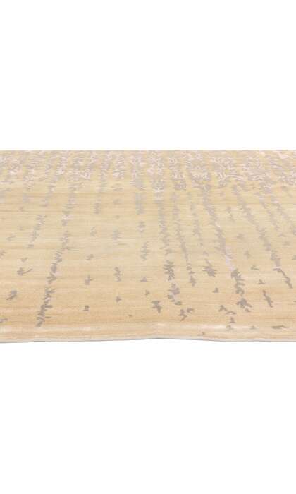 8 x 10 Modern Erased Damask Rug 31135