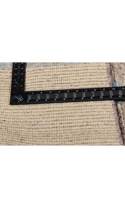 9 x 12 Modern Tribal Gray Moroccan Rug 31293