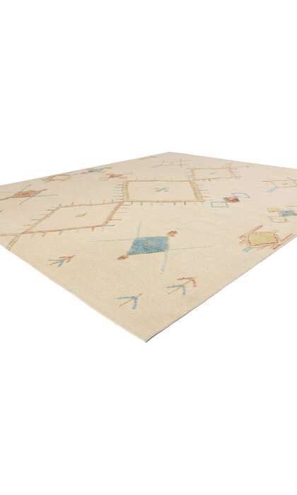 8 x 10 Modern Boho Tribal Moroccan High-Low Rug 31307