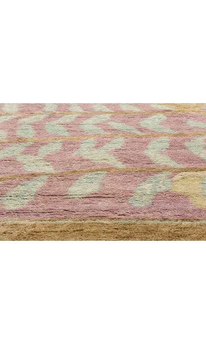 9 x 12 Modern Biophilic Moroccan Rug 31278