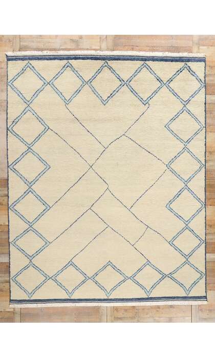 9 x 12 Modern Tribal Moroccan Rug 31274
