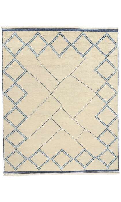 9 x 12 Modern Tribal Moroccan Rug 31274