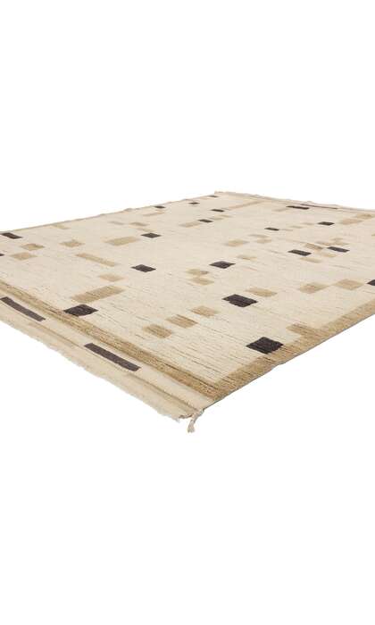 8 x 10 Organic Brutalist Moroccan Rug 31312