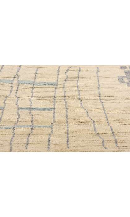 8 x 10 Organic Modern Brutalist Moroccan Rug 31235