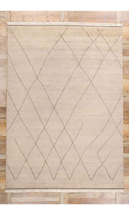 9 x 13 Organic Modern Moroccan Rug 31259