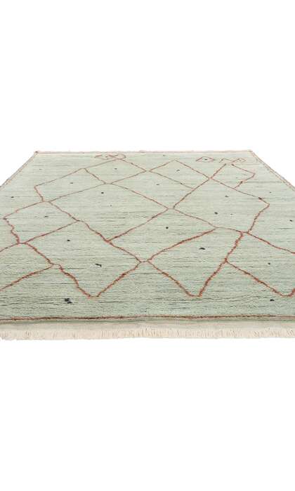 8 x 11 Modern Tribal Moroccan Rug 31212