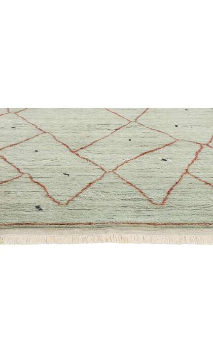 8 x 11 Modern Tribal Moroccan Rug 31212