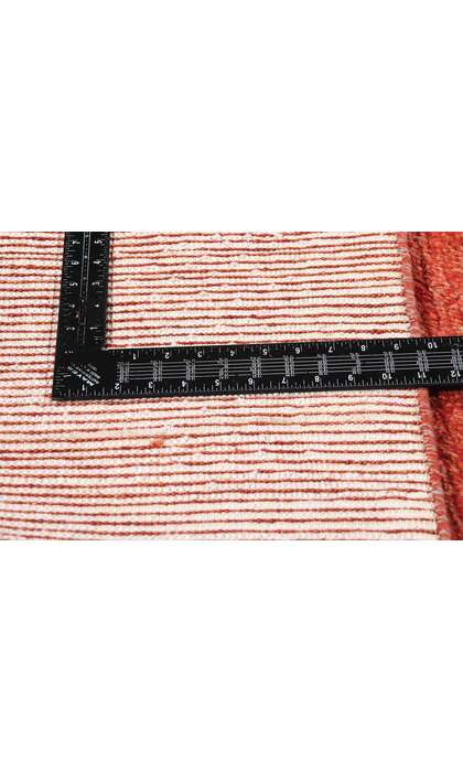 9 x 12 Modern Red Moroccan Rug 31266