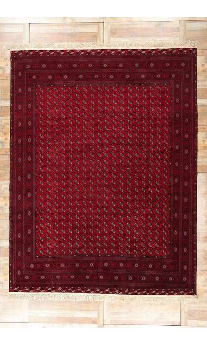 10 x 13 Vintage Turkoman Tekke Rug 78839