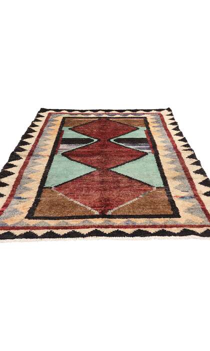 4 x 6 Vintage Persian Lori Rug 78871