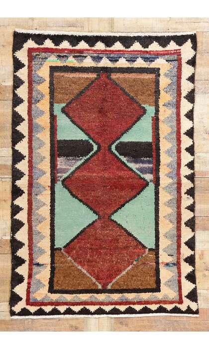 4 x 6 Vintage Persian Lori Rug 78871
