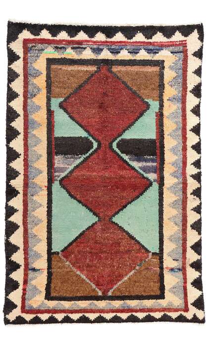4 x 6 Vintage Persian Lori Rug 78871