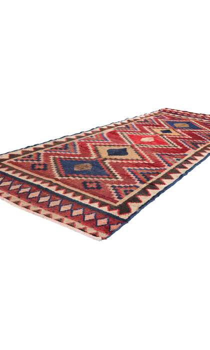 4 x 10 Vintage Persian Lori Rug Runner 78868