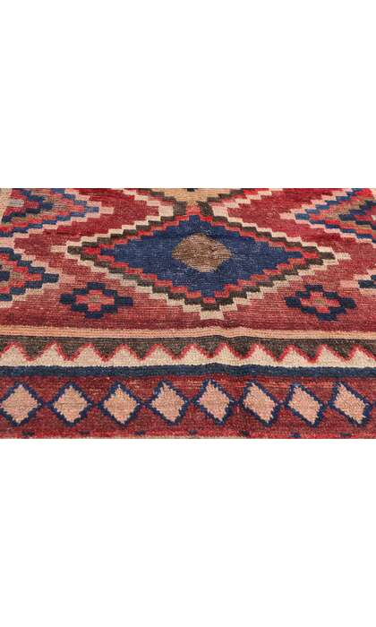 4 x 10 Vintage Persian Lori Rug Runner 78868