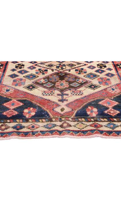 5 x 7 Vintage Ivory Persian Lori Rug 78853