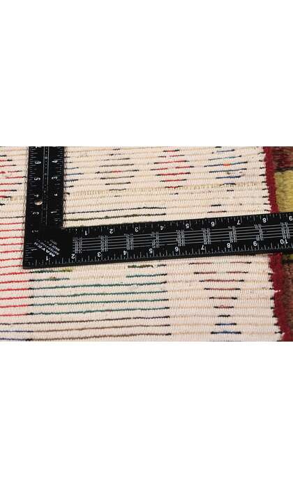 4 x 6 Vintage Persian Lori Checkerboard Rug 78892