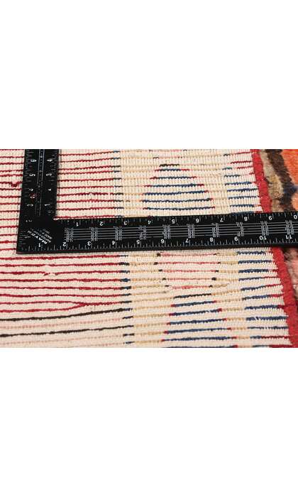 5 x 7 Vintage Persian Lori Checkerboard Rug 78879