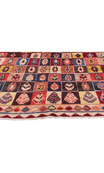 5 x 8 Vintage Persian Lori Checkerboard Rug78877