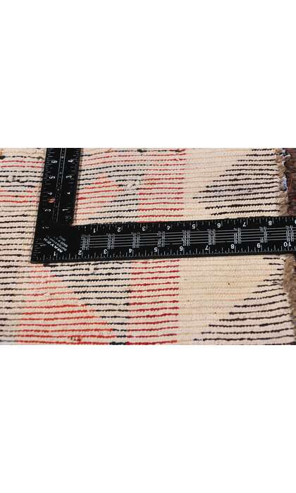 5 x 9 Vintage Persian Lori Checkerboard Rug 78861