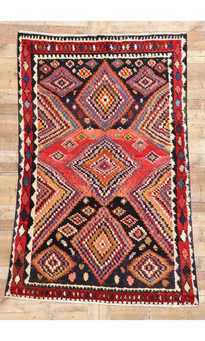 6 x 8 Vintage Persian Lori Rug 78864