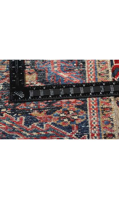 8 x 11 Vintage Persian Heriz Rug 90006