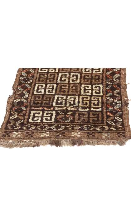 1 x 3 Vintage Persian Lori Rug 78901