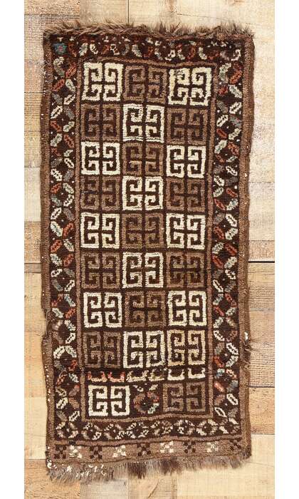 1 x 3 Vintage Persian Lori Rug 78901