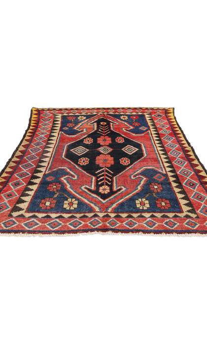 3 x 7 Vintage Persian Lori Rug 78885