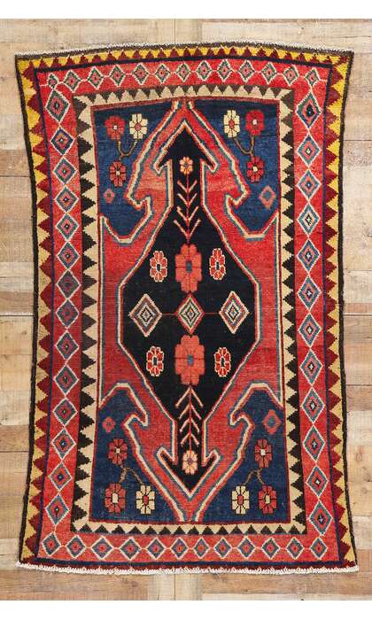 3 x 7 Vintage Persian Lori Rug 78885