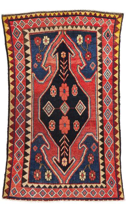 3 x 7 Vintage Persian Lori Rug 78885