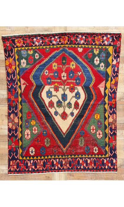 5 x 6 Vintage Persian Lori Rug 78878