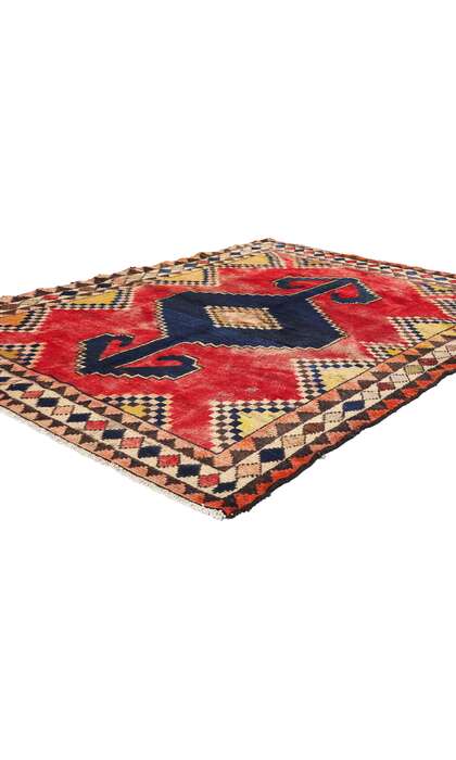 5 x 7 Vintage Persian Lori Rug 78865