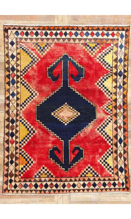 5 x 7 Vintage Persian Lori Rug 78865