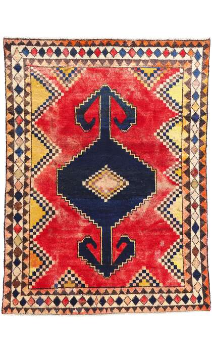 5 x 7 Vintage Persian Lori Rug 78865