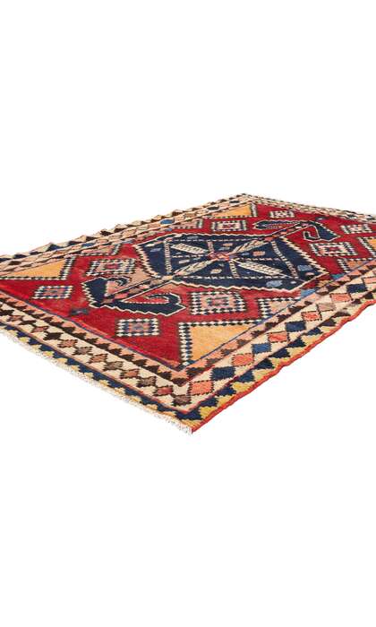 5 x 7 Vintage Persian Lori Rug 78869