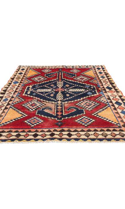 5 x 7 Vintage Persian Lori Rug 78869