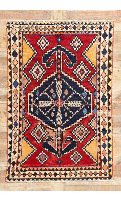 5 x 7 Vintage Persian Lori Rug 78869