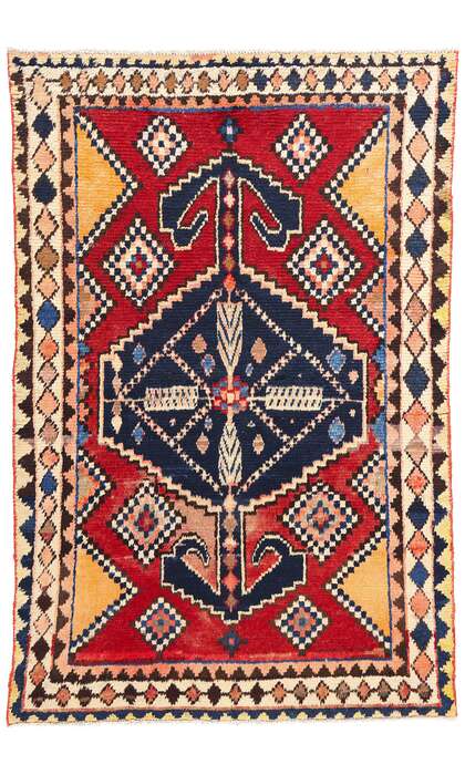 5 x 7 Vintage Persian Lori Rug 78869