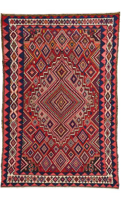 5 x 8 Vintage Persian Lori Rug 78856