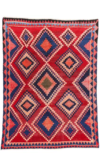 6 x 9 Vintage Persian Lori Rug 78862