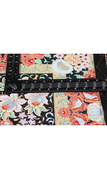 5 x 8 Vintage Persian Silk Qum Rug 78903