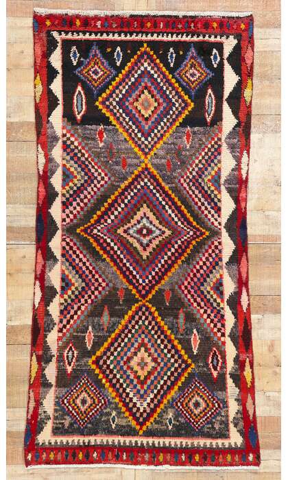 4 x 8 Vintage Persian Lori Rug 78850