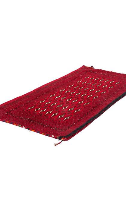 2 x 4 Vintage Persian Turkoman Rug 78907