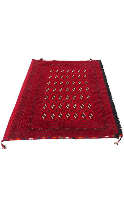 2 x 4 Vintage Persian Turkoman Rug 78907