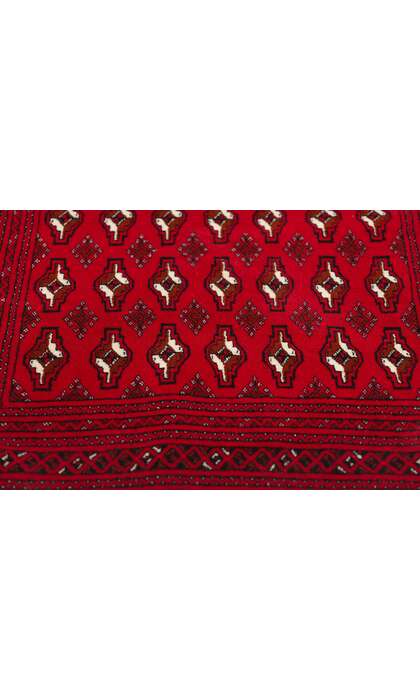 2 x 4 Vintage Persian Turkoman Rug 78907